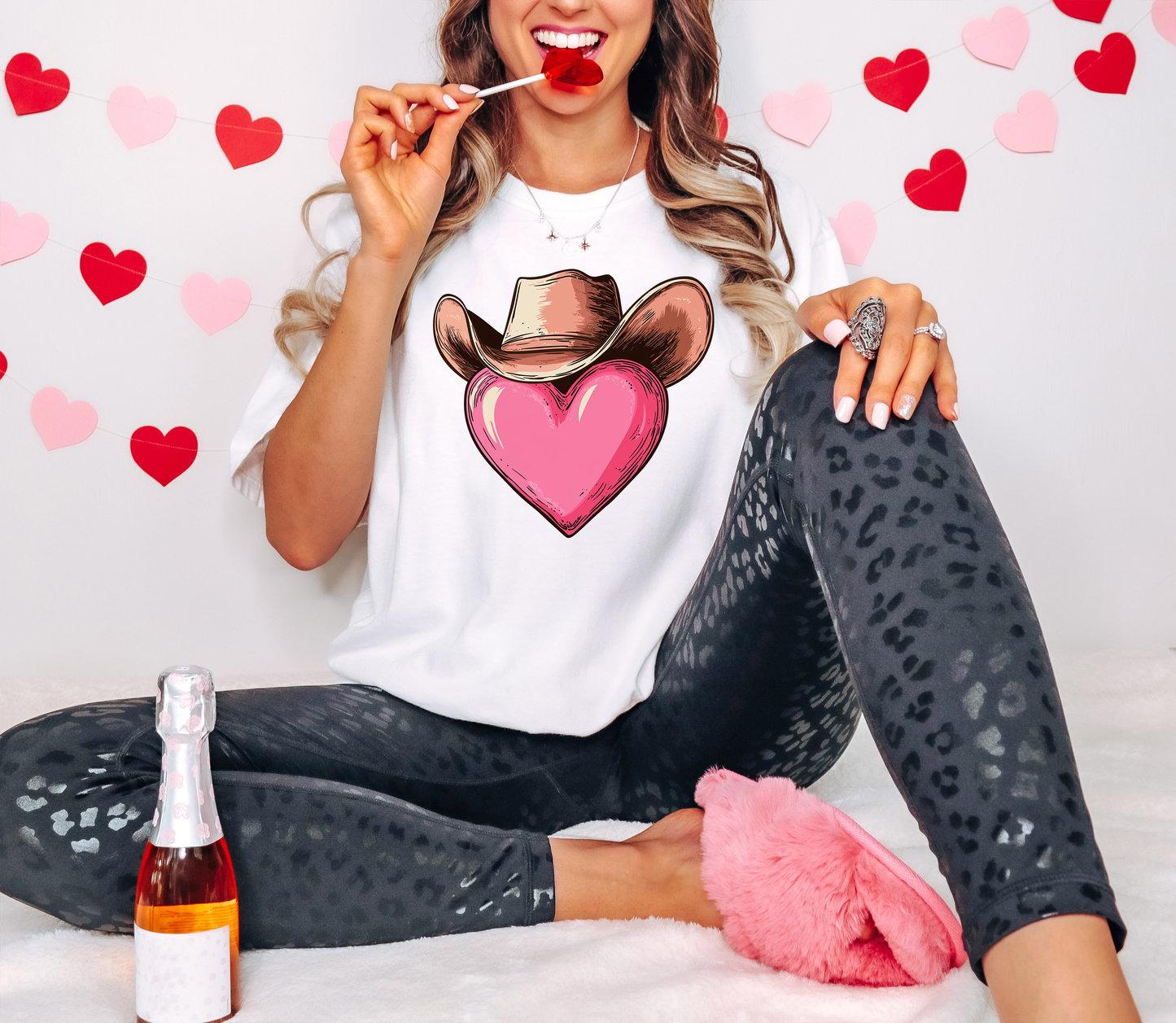 Cowboy Heart Valentine  Gildan Tee or Sweatshirt