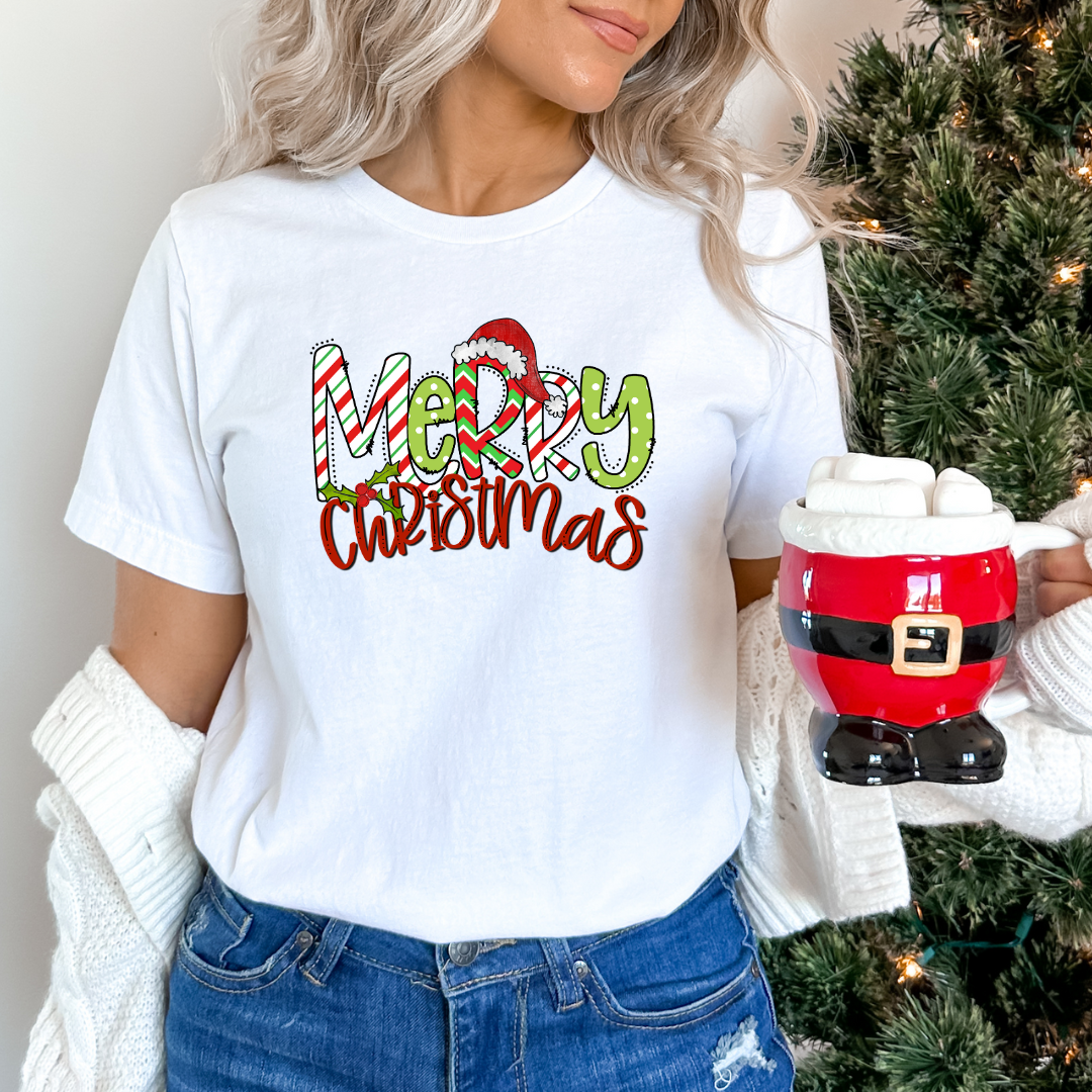 Merry Christmas Bella Canvas T-Shirt