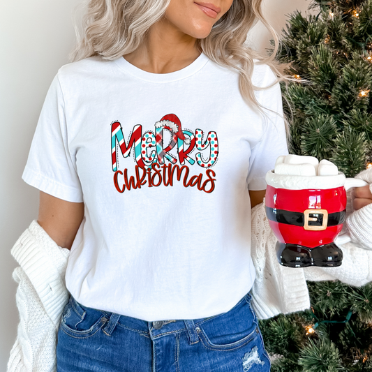 Merry Christmas Bella Canvas T-Shirt