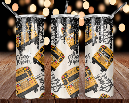 Back To School Bus Driver Tumbler