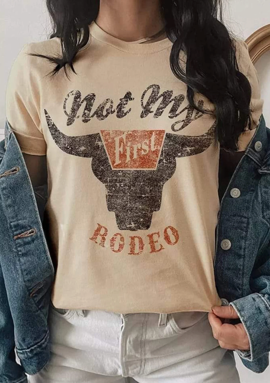 Not My First Rodeo Bella Canvas T-Shirt