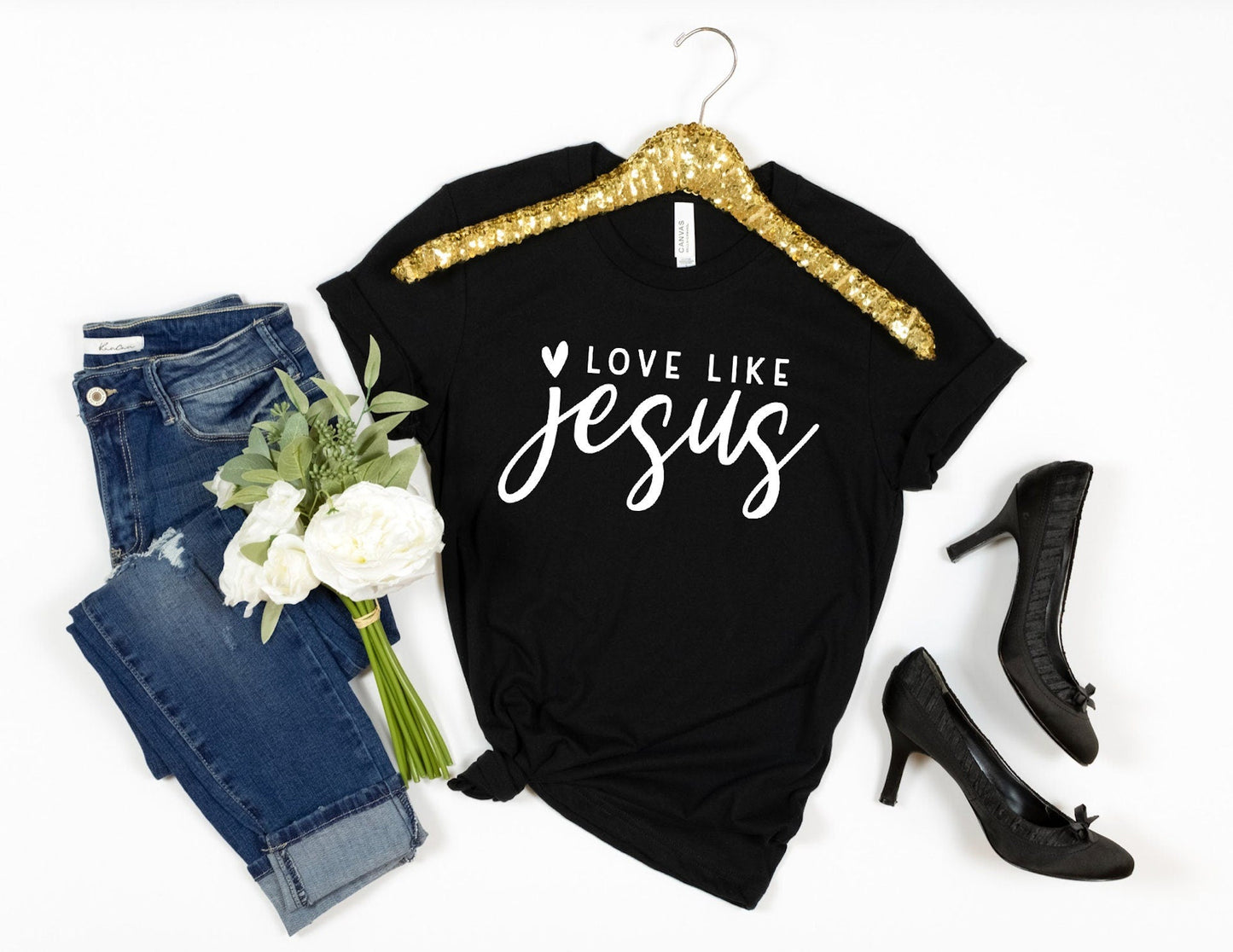 Love Like Jesus Screen  Tshirt or Sweatshirt