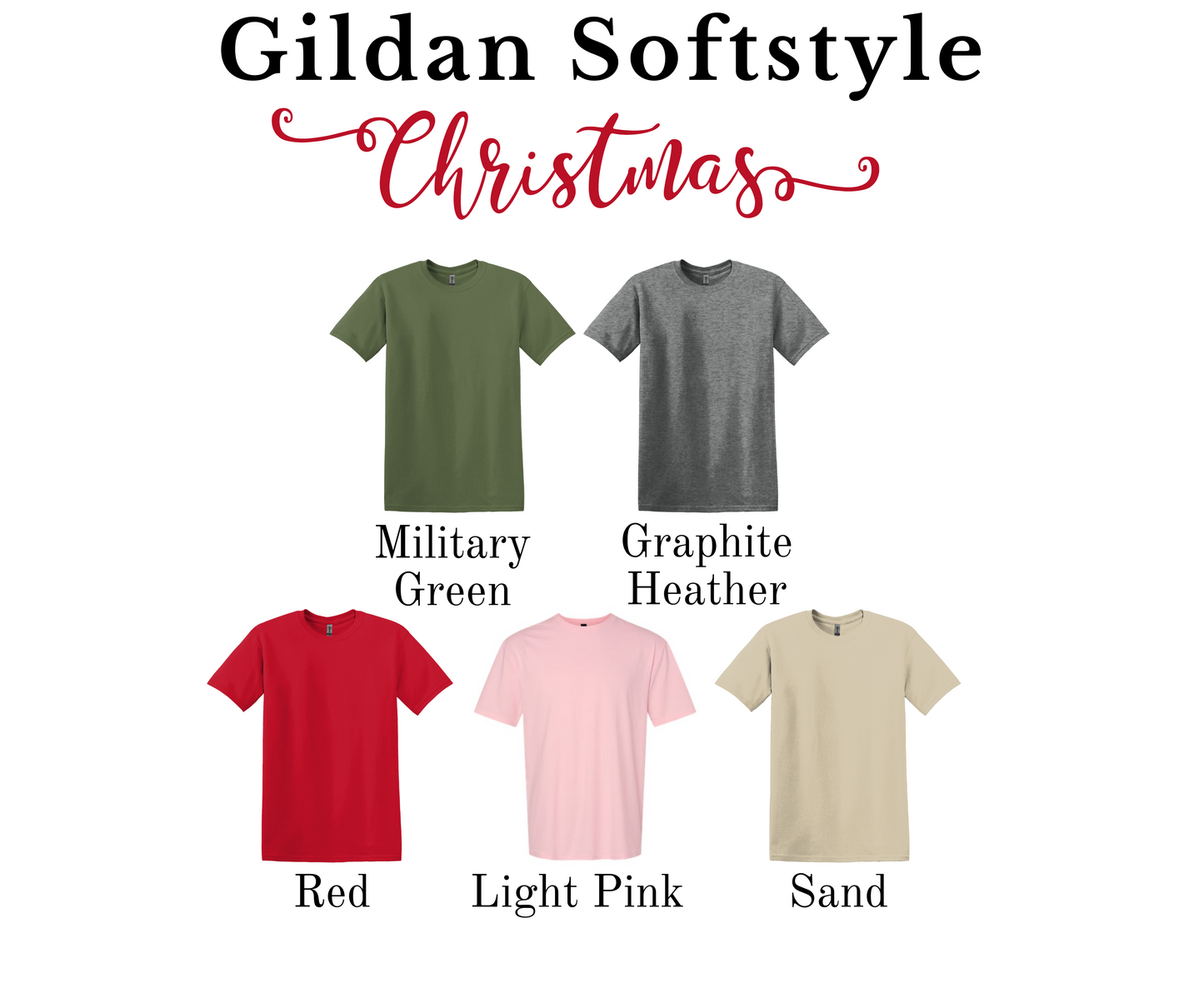 Christmas Season December 25 Gildan Softstyle T-shirt