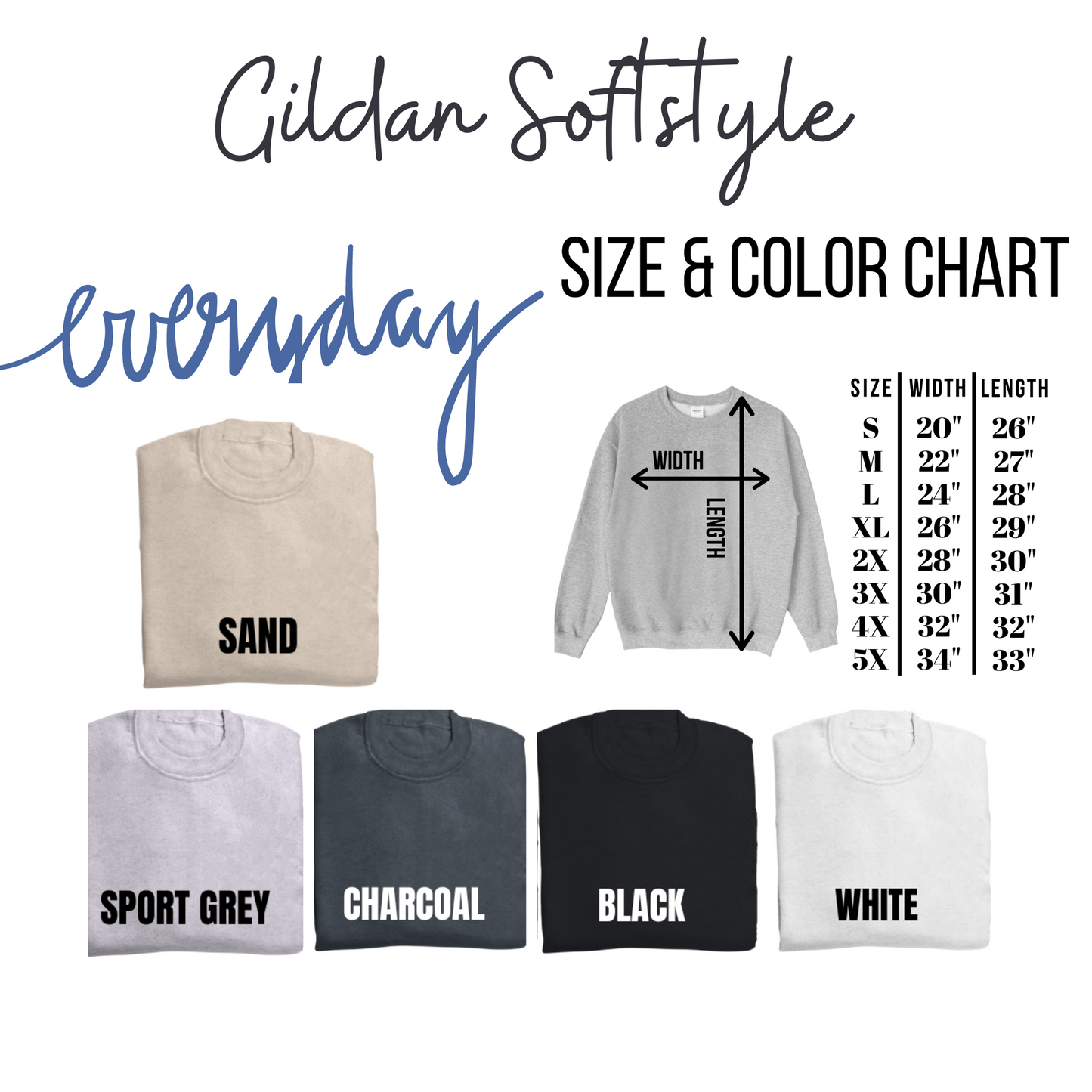 Find the Beauty In Everyday Gildan Softstyle T-shirt or Sweatshirt