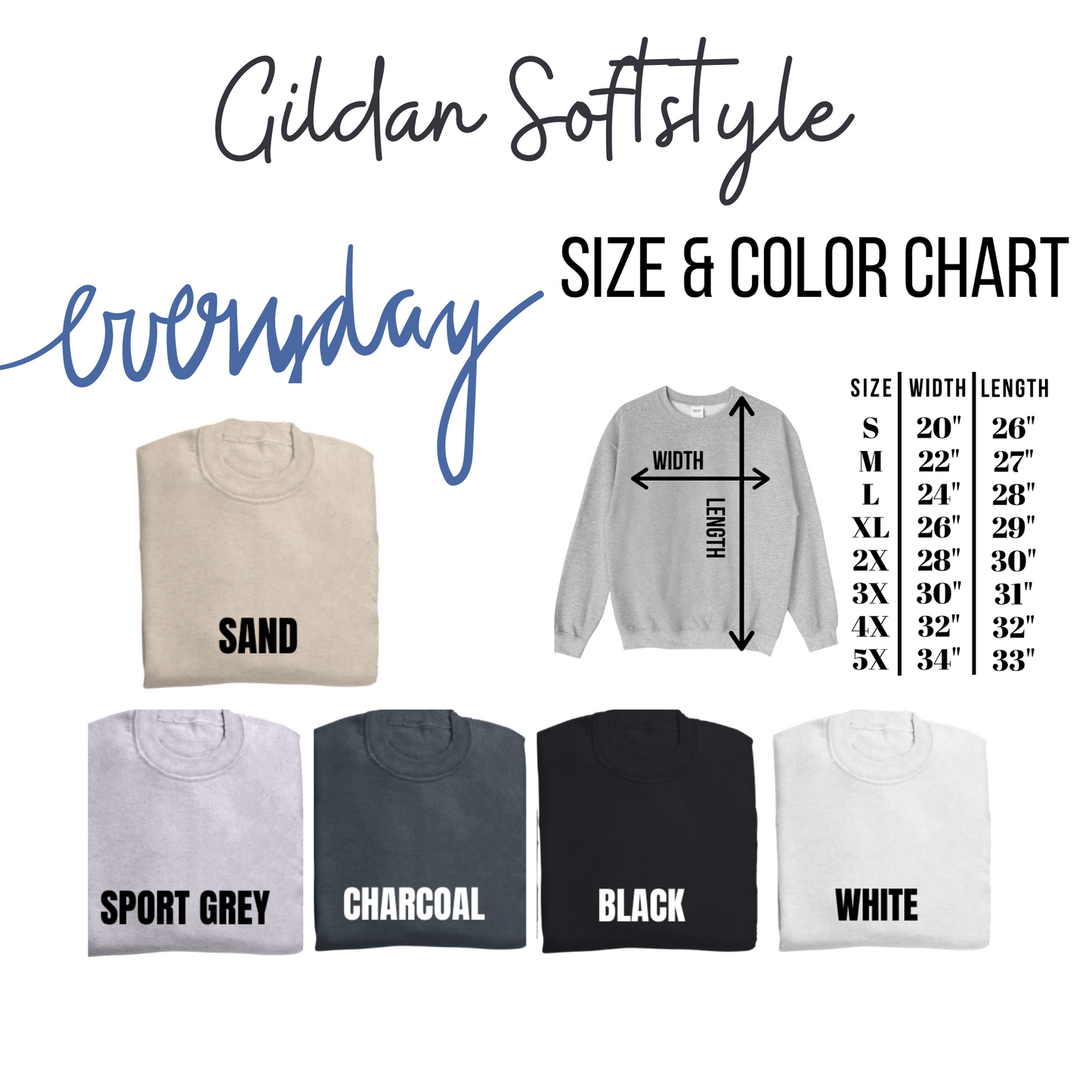 Lucky Stacked Gildan Softstyle Tshirt or Sweatshirt