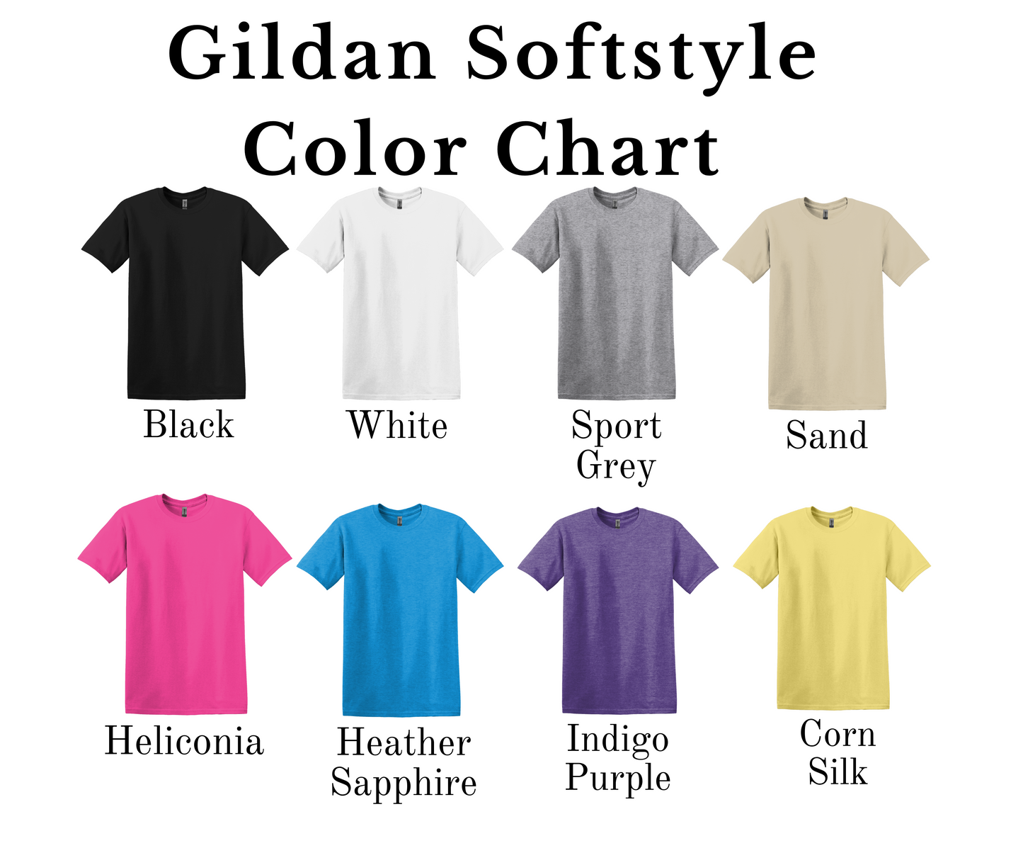 Pray Big Worry Small Gildan Softstyle T-shirt