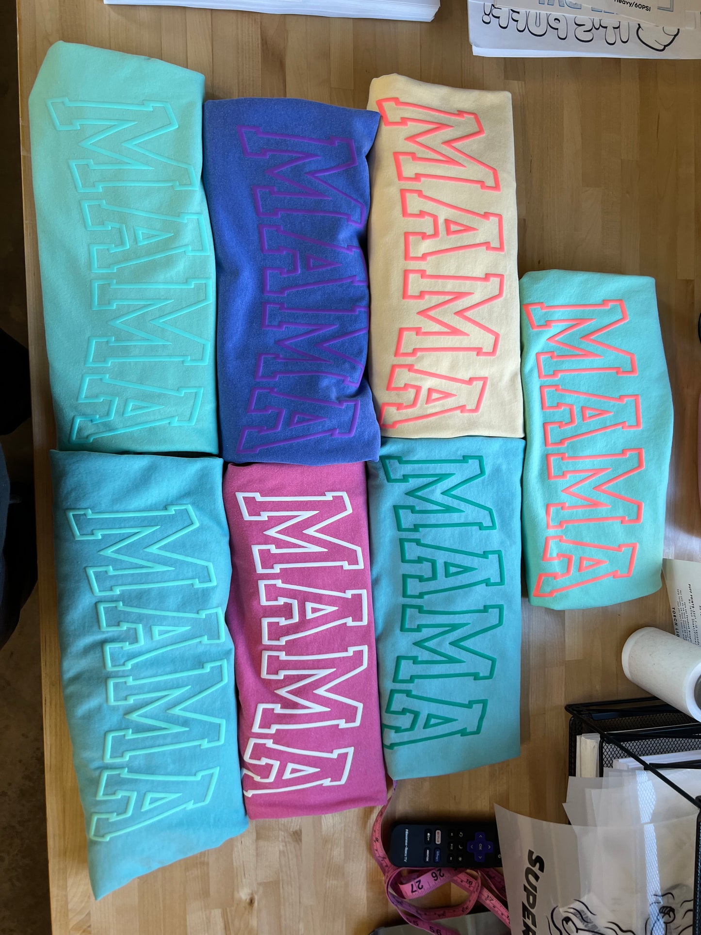 PUFF Mama Comfort Colors Banana T-Shirt