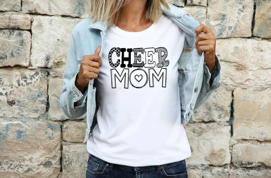 Cheer Mom Gildan Softstyle T-shirt