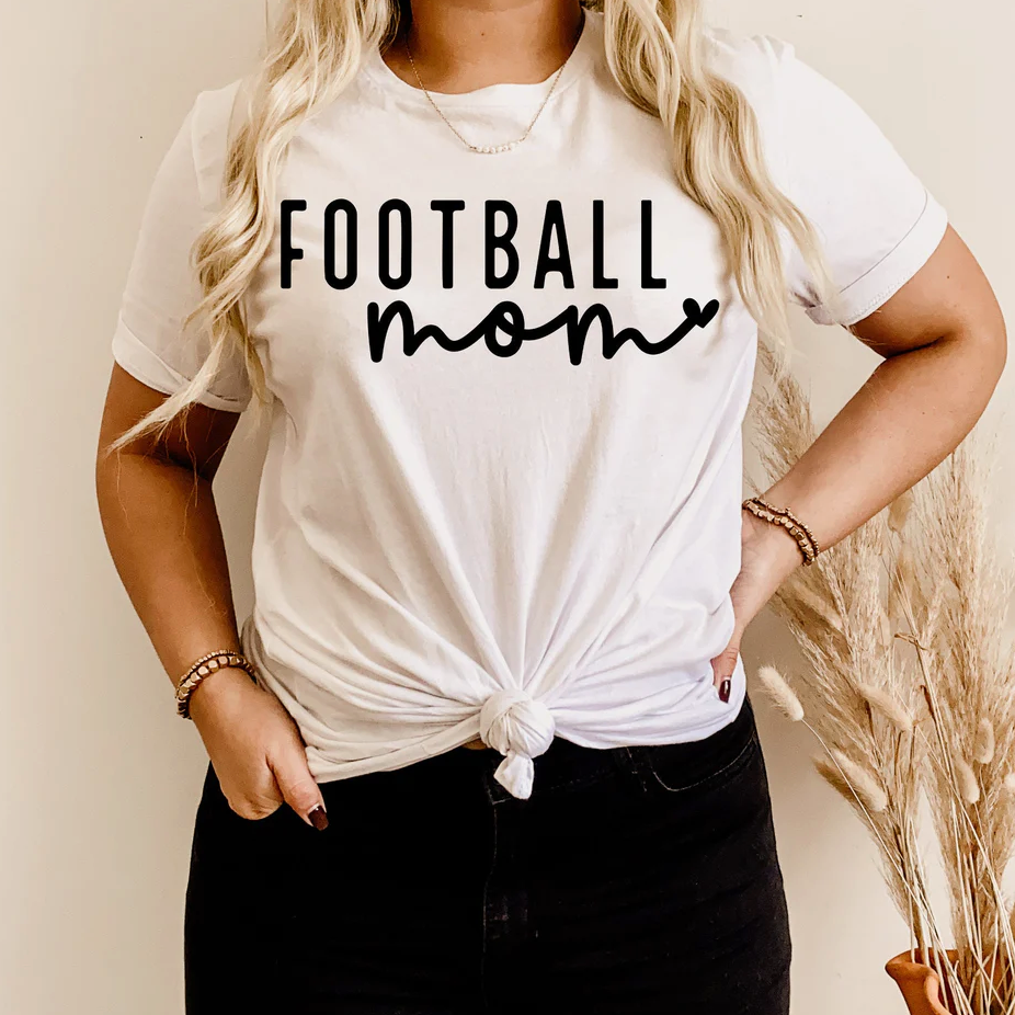 Football Mom Bella Canvas T-shirt