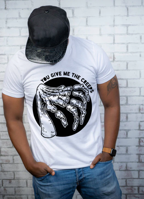 You Give Me the Creeps Halloween Gildan Softstyle T-shirt