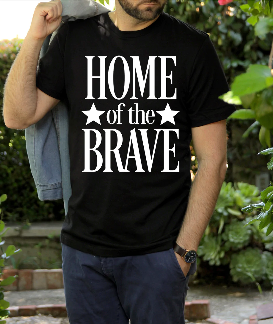 Home of the Brave Bella Canvas T-shirt