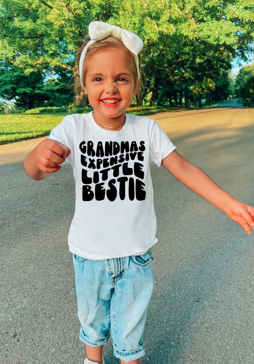 Grandma's Expensive Little Bestie T-Shirt