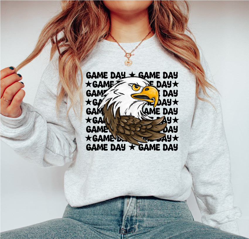 Game Day Eagles Gildan Softstyle Sweatshirt or T-shirt