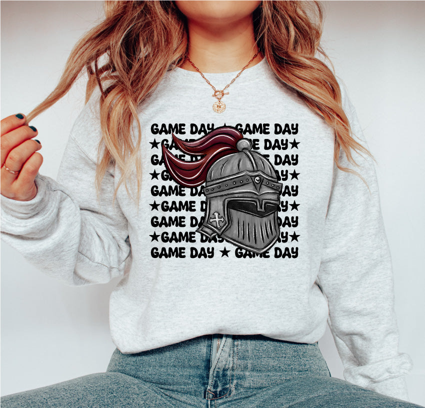 Game Day Knights Gildan Softstyle Sweatshirt or T-shirt