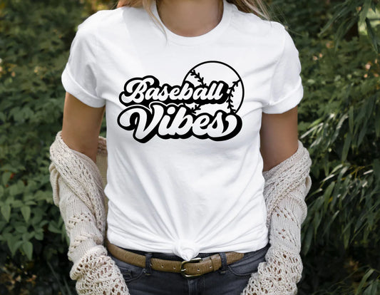 Baseball Vibes Gildan Softstyle T-shirt
