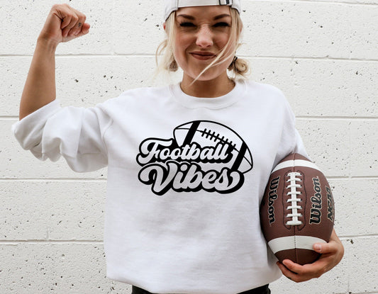 Football Vibes  Heavy Blend Sweatshirt