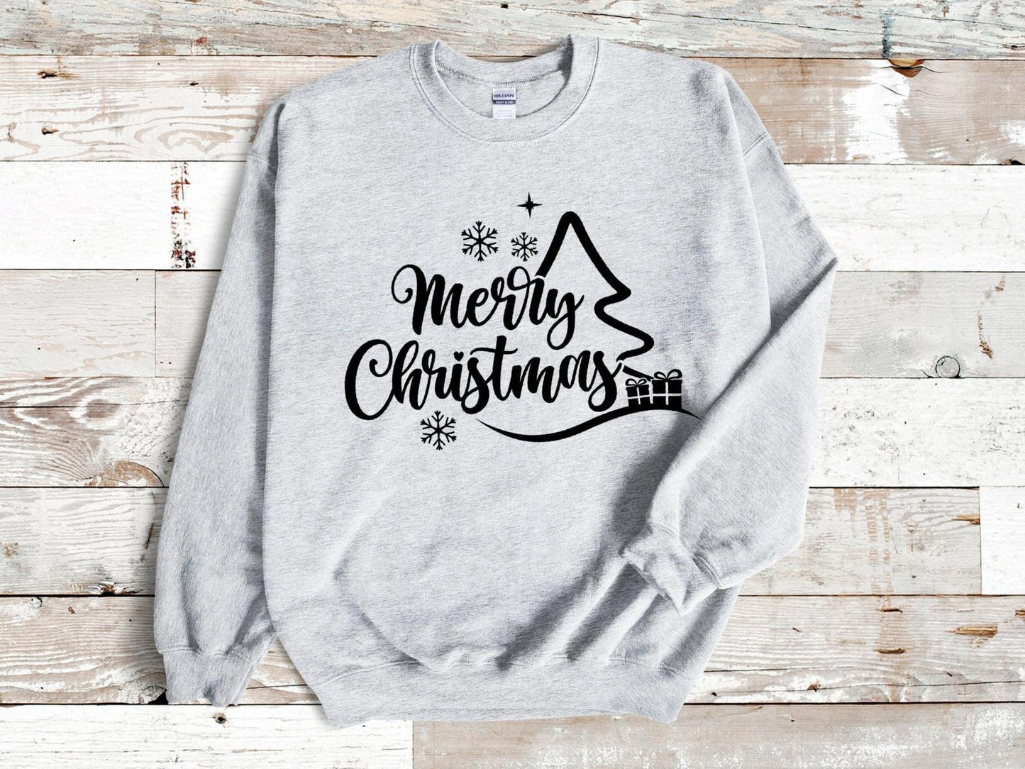 Merry Christmas Gildan Heavy Blend Sweatshirt