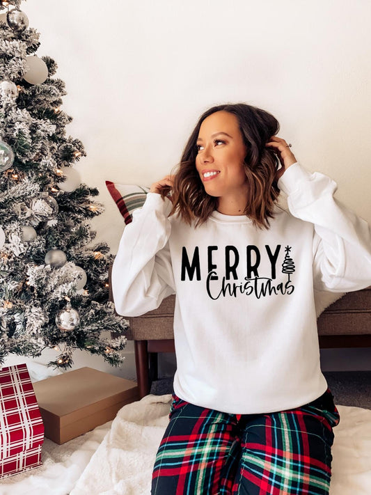 Merry Christmas  Heavy Blend Sweatshirt