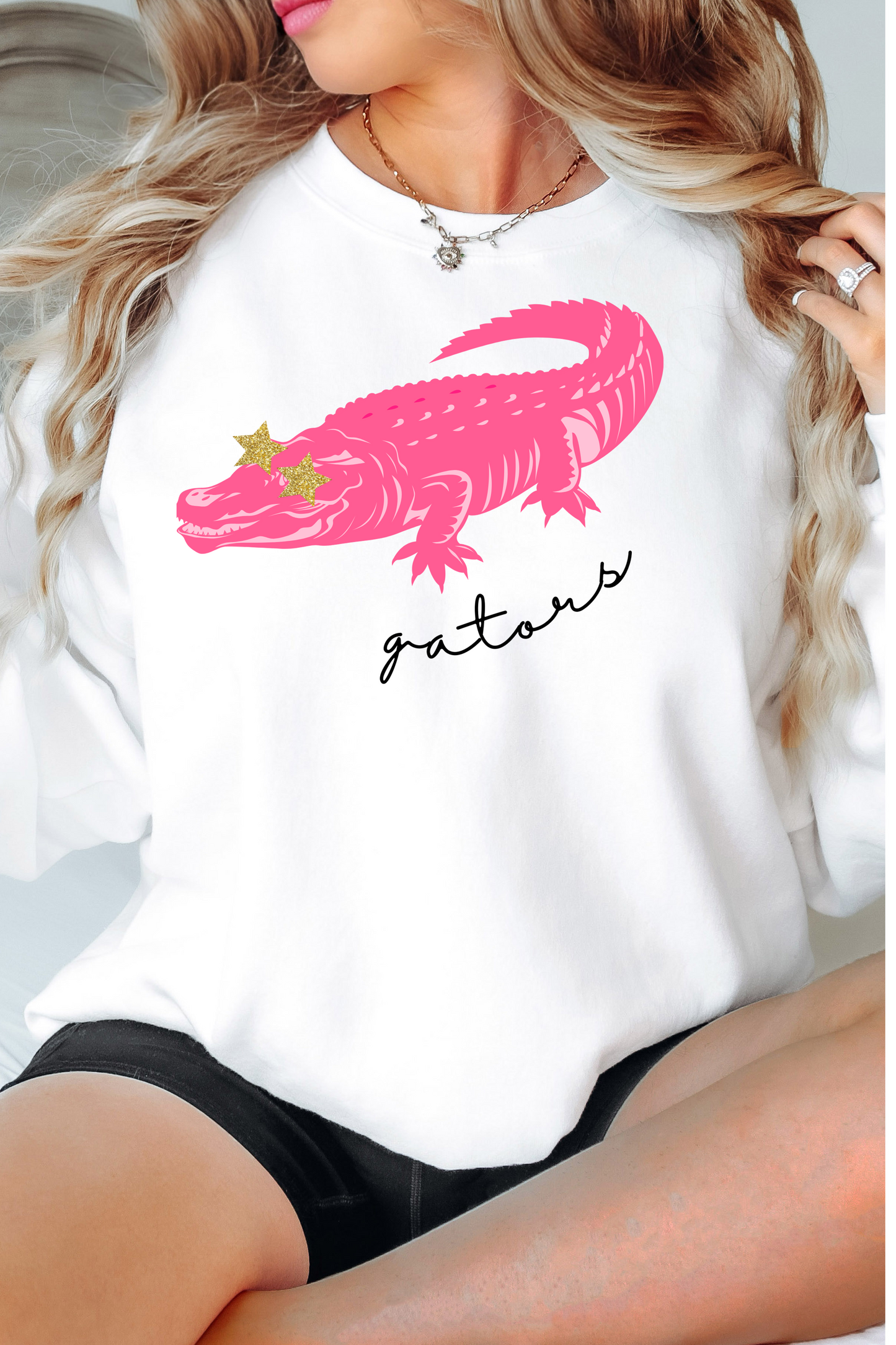 Preppy Gators Gildan Softstyle Sweatshirt or T-shirt